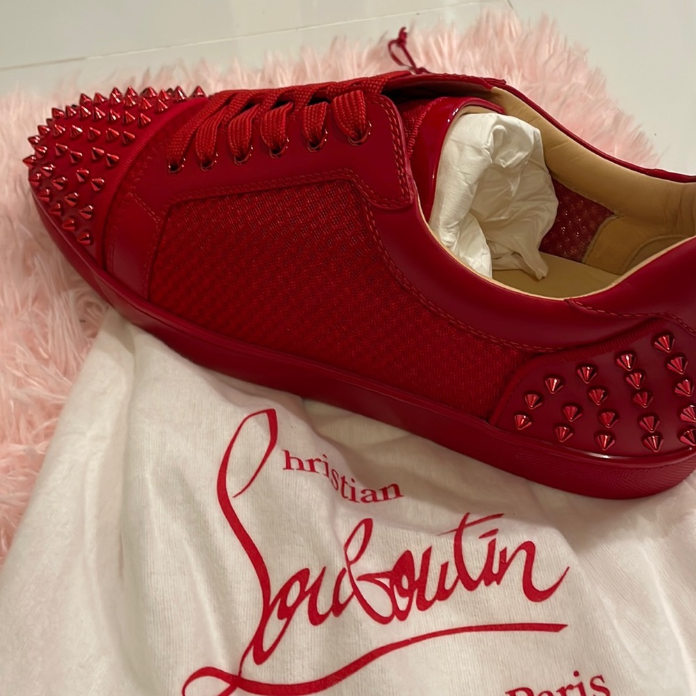 Christian Louboutin - Seavaste 2 Flat - Red - Size 45.5